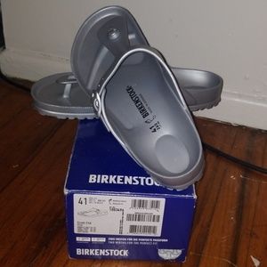 Water resistant Birkenstock slippers